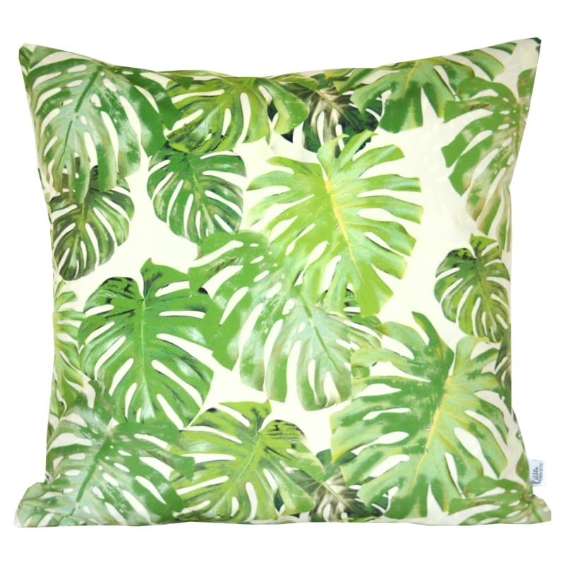 Welurowa poszewka w monstery