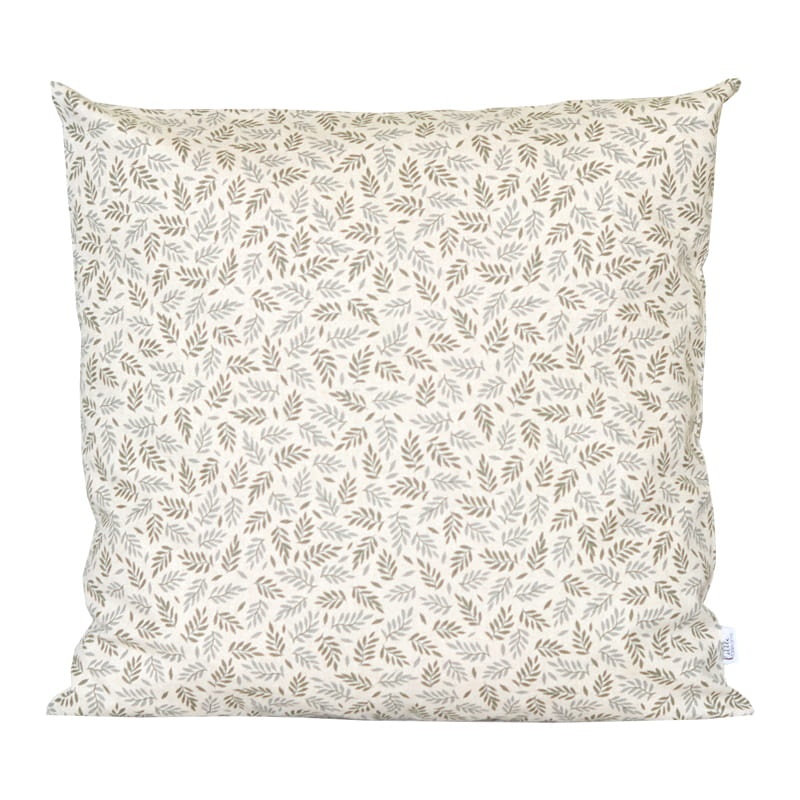 Poszewka dekoracyjna w zielone listki