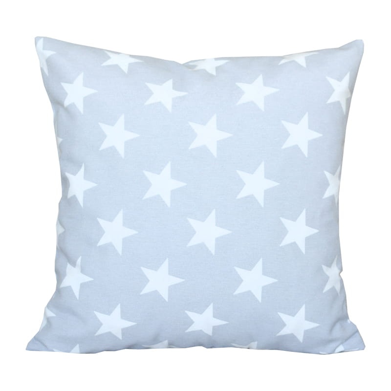 Poszewka świąteczna - Białe gwiazdki