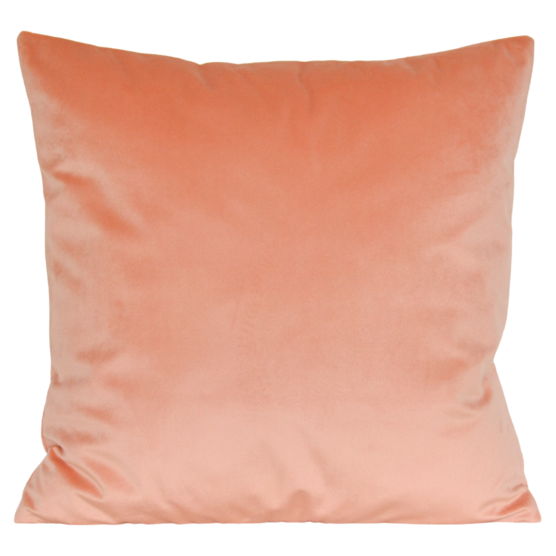 Brzoskwiniowa poszewka welurowa MIRA 