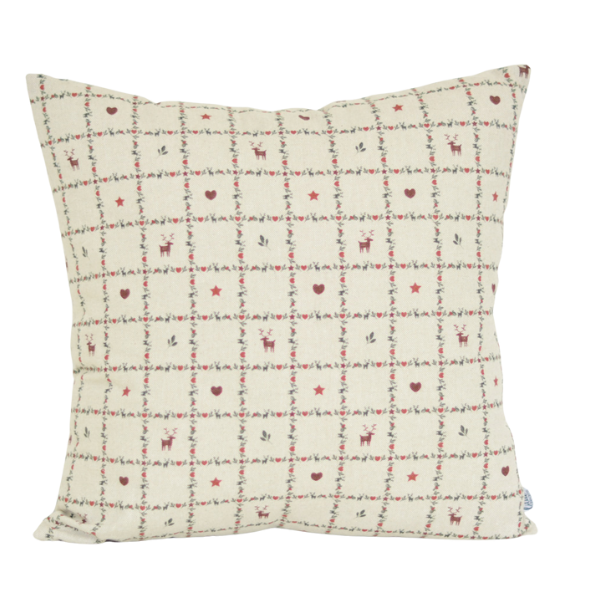 Poszewka świąteczna - Małe Reniferki